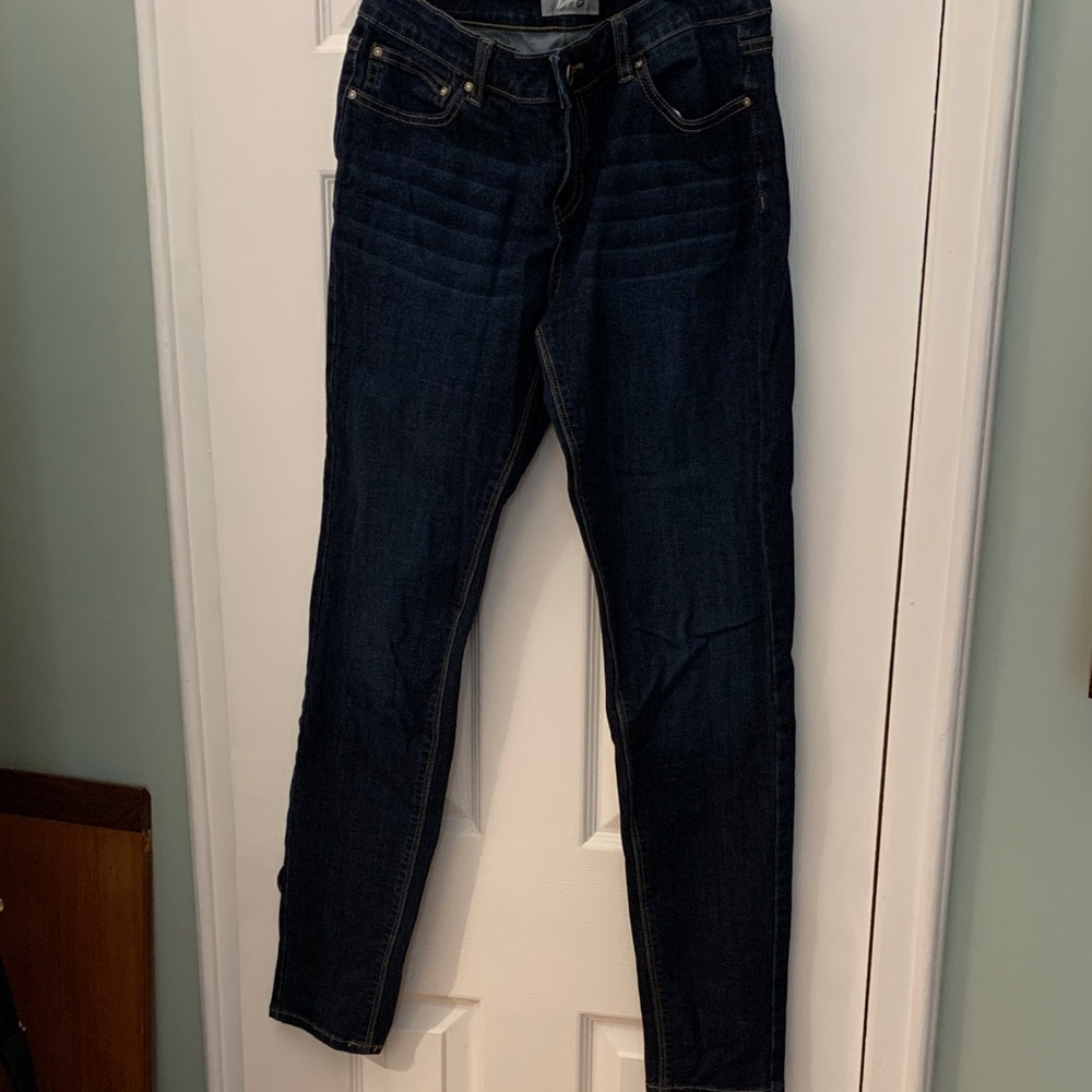 DH (Denver Hayes) 3 Dark Blue Women's Skinny Jeans - MIA style
